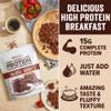 PEScience Protein Pancake Mix for Protein Waffles and Pancakes, Just Add Water, Whey and Casein Blend, Amazing Taste and Fluffy Texture - Dark Chocolate, 36 Servings, 87.4 Ounce (Pack of 1) view 3