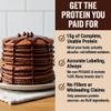 PEScience Protein Pancake Mix for Protein Waffles and Pancakes, Just Add Water, Whey and Casein Blend, Amazing Taste and Fluffy Texture - Dark Chocolate, 36 Servings, 87.4 Ounce (Pack of 1) view 4