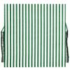100 Pcs Green & White Stripe Cocktail Beverage Napkins Disposable Paper Thin Striped Dessert Napkin for Birthday Baby Shower Party Supplies Decor view 1