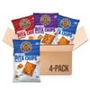 PRETZELIZED Snacks Pretzel Pita Chips Variety Pack (Pack of 4) 2 Sea Salt, 1 Everything, 1 Buffalo MultiPack view 1