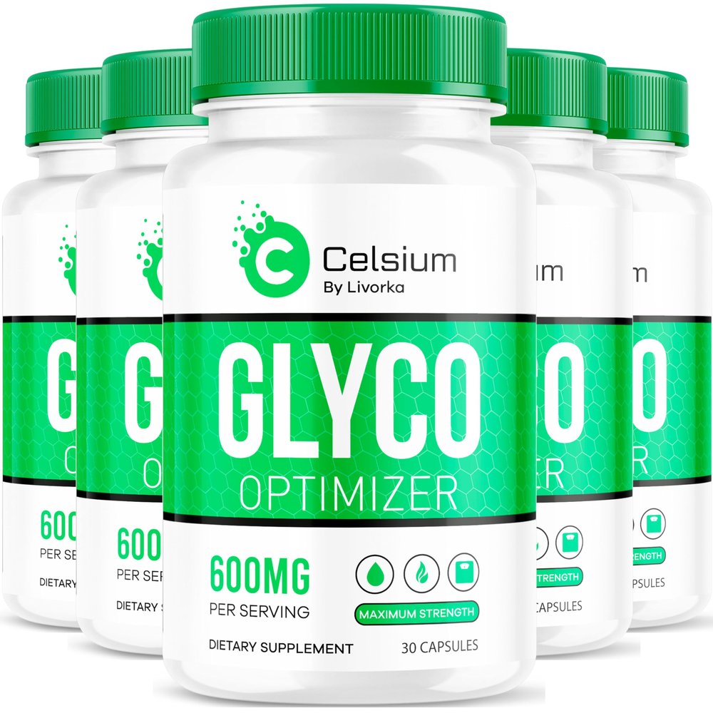 (5 Pack) Celsium Glyco Optimizer Capsules, Celsius Glyco, Celsius Glyco Optimizer Reviews, Celsium Advanced Formula 150 Capsules for 5 Months