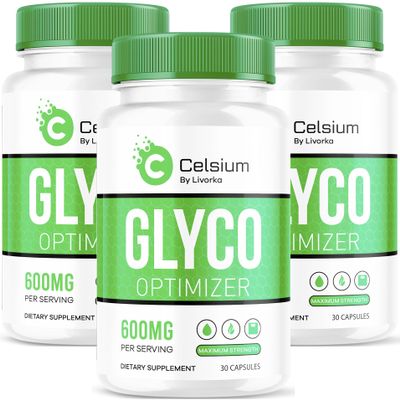 (3 Pack) Celsium Glyco Optimizer Capsules, Celsius Glyco, Celsius Glyco Optimizer Reviews, Celsium Advanced Formula 90 Capsules for 3 Months