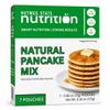 Nutmeg State Nutrition - Protein Pancakes and Waffle Mix, Low Carb, 15g Protein, 90 Calories, 2g Sugar, 7 Servings Per Box (1 Box, Natural) view 1