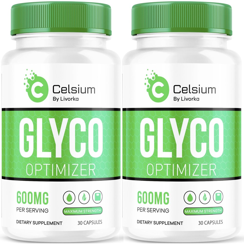 (2 Pack) Celsium Glyco Optimizer Capsules, Celsius Glyco, Celsius Glyco Optimizer Reviews, Celsium Advanced Formula 60 Capsules for 2 Months