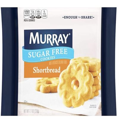 Murrays Sugar Free Shortbread Cookies, 7.7 Oz. w/JS REDHOK DEALZ Sticker