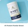 Ancient Nutrition Grass Fed Whey Protein, 23g Protein, Hydrolyzed Collagen Peptides, Organic Regenerative A2/A2 Milk Protein (35 Servings, Vanilla Bean) view 2