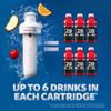 Cirkul LifeSip B-Vitamins Flavor Water Variety Pack, Makes 36 Drinks, No Sugar, Zero Calorie Drink Mix, (2 Fruit Punch, 2 Strawberry Kiwi, 2 Honeycrisp Apple) view 4