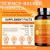 ZEBORA Vitamin D3 K2 with Zinc and Selenium - 5000 IU of Vitamin D3, 100 Mcg MK7 Vitamin K2 for Maximum Absorption, Supports Bones, Teeth & Immune Healt, 120 Capsules view 2