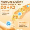 ZEBORA Vitamin D3 K2 with Zinc and Selenium - 5000 IU of Vitamin D3, 100 Mcg MK7 Vitamin K2 for Maximum Absorption, Supports Bones, Teeth & Immune Healt, 120 Capsules view 4