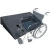 OUKEJNM Door Threshold Ramp, Non-Slip Wheelchair Ramp, 3" 3.5" 4" 5" Rise Ramp for Scooters, Power Chairs, Doorways, Home Steps, Curb, Entry, Driveway(Black,5in/13cm) view 2