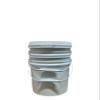 2.5 Gallon Bucket Food Safe Container with Lid (White, 2pc with Lid) Great for All-Purpose Usage view 1