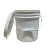 2.5 Gallon Bucket Food Safe Container with Lid (White, 2pc with Lid) Great for All-Purpose Usage view 3