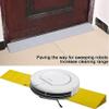 OUKEJNM 3" Rise Threshold Ramp Doorway, Rubber Wheelchair Ramp for Home Steps/Door, 39" Wide Curb Ramp, Non-Slip Textured Surface(Silver,1.8" Rise/99 * 10 * 4.5cm) view 3