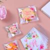 100 Pcs Cookie Packaging Bags, Flower PrintingSliced Bread, Donut Packaging, Transparent Self-sealing Cellophane, Self-adhesive OPP Packaging, Gift Packaging Bags (2.82.8 inches) view 4