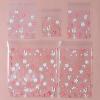 100 Pcs Cookie Packaging Bags, Cherry Blossom PrintingSliced Bread, Donut Packaging, Transparent Self-sealing Cellophane, OPP Packaging, Gift Packaging Bags (2.82.8 inches) view 4