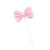 10PCS Pink Bowknot Cupcake Toppers Bow Cake Picks Cake Dessert Tops Decoration for Birthday Baby Shower Party Cake Decorations Supplies view 4