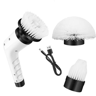 Electric Spin Scrubber, Bathroom Scrubber Electric 3 Adjustable Speeds, Electric Cleaning Brush with 3 Replaceable Brush Heads, Cordless Spin Scrubber for Shower, Tile, Floor