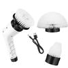 Electric Spin Scrubber, Bathroom Scrubber Electric 3 Adjustable Speeds, Electric Cleaning Brush with 3 Replaceable Brush Heads, Cordless Spin Scrubber for Shower, Tile, Floor view 1