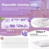 20 Count Power Mop Pads Refills for Swiffer Power Mop Pads,Compatible with Swiffer Power Mop Refills Replacement Disposable Power Mopping Pads Refills for Multi-Surface Floor Cleaning view 4
