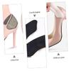 Anneome 4pairs Wear Sponge Heel Cushions for High Heels Comfortable Rear Foot Pads to Prevent Blisters and Slipping for Slightly Shoes Black view 4