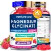 60 Day Supply Magnesium Glycinate 400mg Gummies with Ashwagandha, L-Theanine, CoQ10, Vitamin D3 & B6, Sugar Free Magnesium Gummies for Adults & Kids, Stress Relief, Sleep & Calm, Vegan, Gluten Free view 1