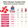 60 Day Supply Magnesium Glycinate 400mg Gummies with Ashwagandha, L-Theanine, CoQ10, Vitamin D3 & B6, Sugar Free Magnesium Gummies for Adults & Kids, Stress Relief, Sleep & Calm, Vegan, Gluten Free view 2