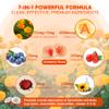 2 Pack Lutein and Zeaxanthin Supplements Gummies (25mg) Vitamins A, C, E, Bilberry, Astaxanthin - Coconut Oil for Better Absorption - for Adults & Teens Vision, Eye, Brain, Skin - Vegan, Sugar Free view 4