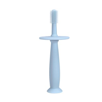 LAFANDE Baby Toothbrush | 360 Silicone Infant Toothbrush with Suction Base, Babyand Toddler Training Finger Toothbrushes, Babies Teething Toys