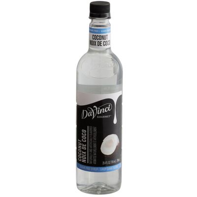 Gourmet Sugar Free Coconut Flavoring Syrup 750 mL WS-711SYPSF4CNT-NF