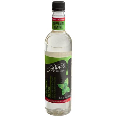 Gourmet Classic Peppermint Flavoring Syrup 750 mL WS-711SYP4PPMNT-NF