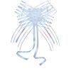 WEWILUCK Large Bow for Gifts, Iridescent White Gift Bows for Presents, Wedding, Christmas, Valentine's Day, Basket, Birthday Party Decor(6 inches, 10 PCS) view 1