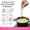 Yimi Dried Ramen Toppings, Dried Mixed Vegetables Toppings - Dehydrated Vegetables | Freeze Dried Fish Cake | Cabbage | Spring Onion, Ramen Toppers To Instant Noodles, Chashu Flavor, Ideal for Gift view 3
