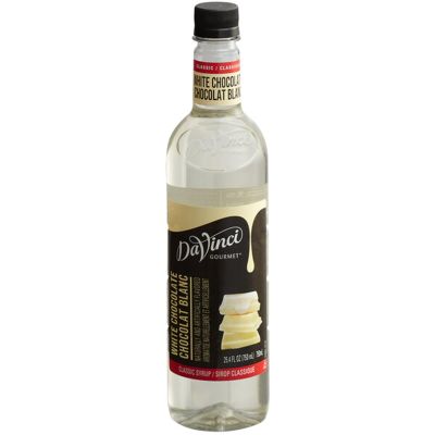 Gourmet Classic White Chocolate Flavoring Syrup 750 mL WS-711SYP4WHCHC-NF