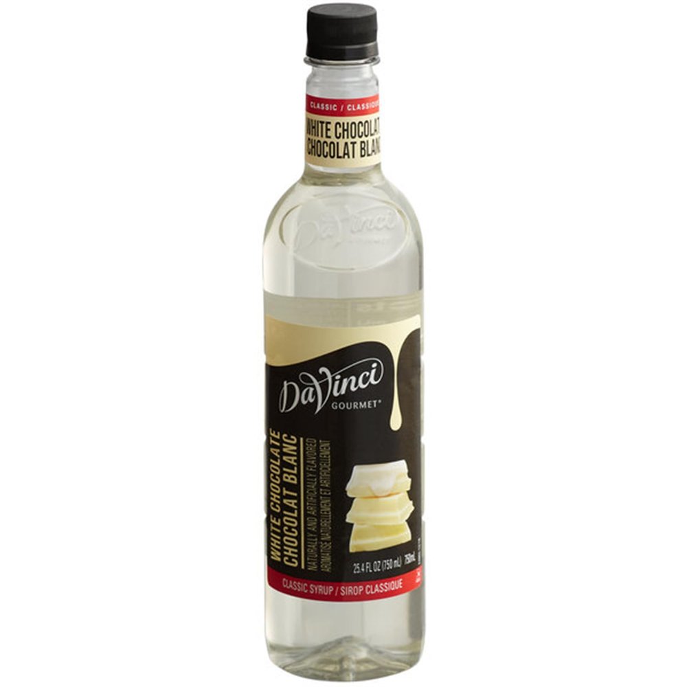 Gourmet Classic White Chocolate Flavoring Syrup 750 mL WS-711SYP4WHCHC-NF