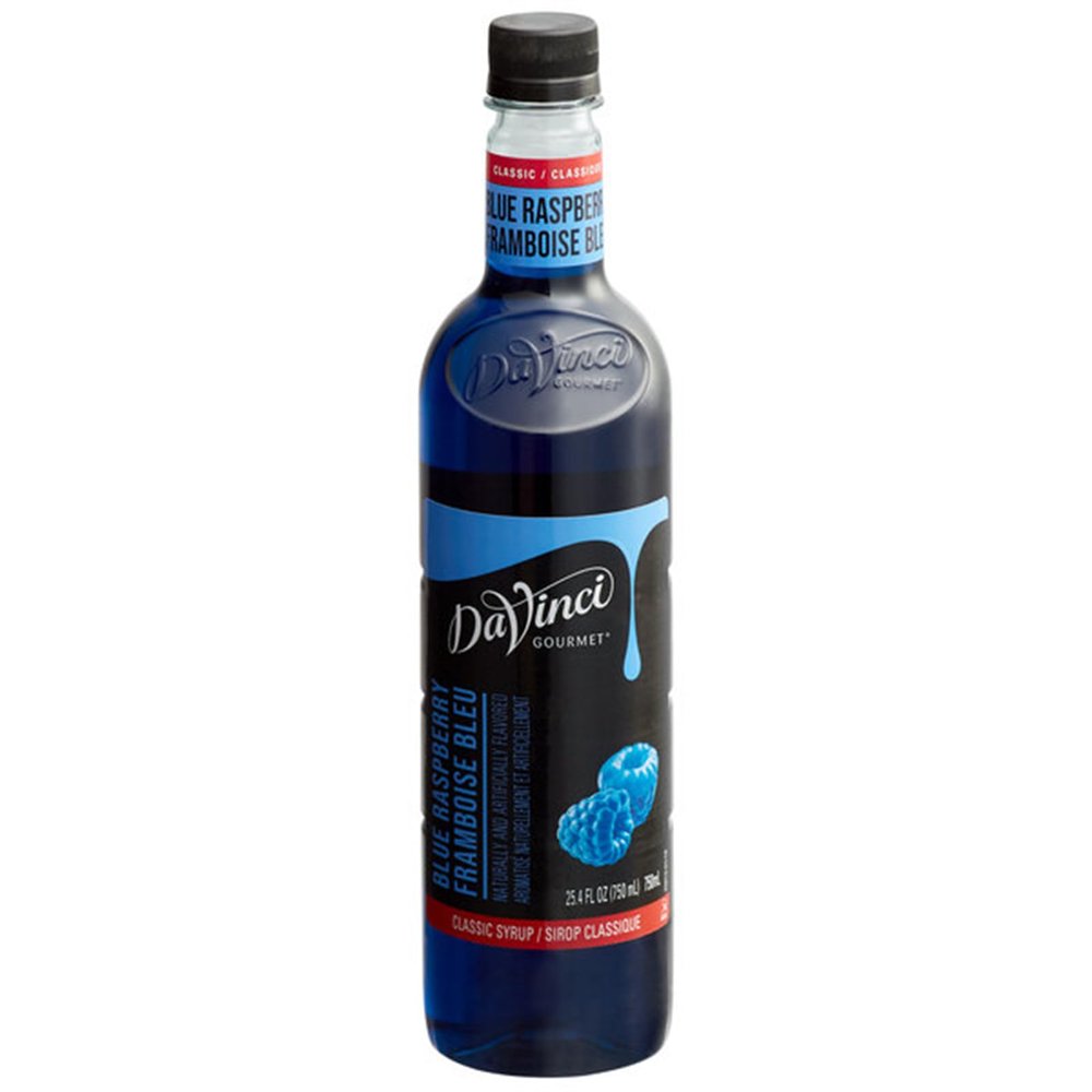 Gourmet Classic Blue Raspberry Flavoring Syrup 750 mL WS-711SYP4BLRSP-NF