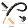 30 Inch Dryer Vent Cleaner Dryer, Long Flexible Dryer Vent Cleaner & Refrigerator Condenser Coil Brush Lint Brush Vent Cleaner Vent Trap Cleaner Lint Trap Cleaning Tool view 2