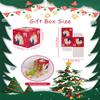 25 Pcs DIY Christmas Advent Calendar Boxes, 25 Days Cute Advent Countdown Gift Boxes, Christmas Cardboard Empty Number Boxes for Kids and Family, Xmas Holiday Decoration. view 2