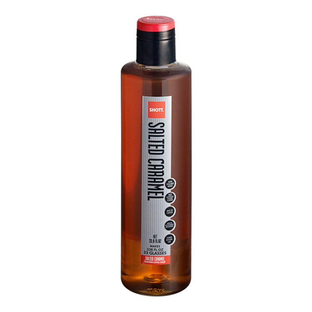 FixtureDisplays Salted Caramel Flavoring Syrup 1 Liter WS-711SYPASAL1L-NF