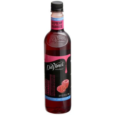 Gourmet Sugar Free Raspberry Flavoring/Fruit Syrup 750 mL WS-711SYPSF4RBY-NF