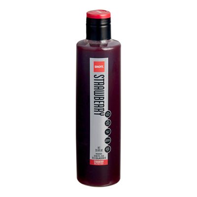 FixtureDisplays Strawberry Real Fruit Flavoring Syrup 1 Liter WS-711SYPASTR1L-NF