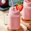 FixtureDisplays Strawberry Real Fruit Flavoring Syrup 1 Liter WS-711SYPASTR1L-NF view 3