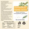 Handmade Osmanthus Flower Jam - Honey Blended with Osmanthus Flower, Osmanthus Petal Paste, for Dessert Bread Drink Seasoning Sauce 300 G 10.5 Oz view 2