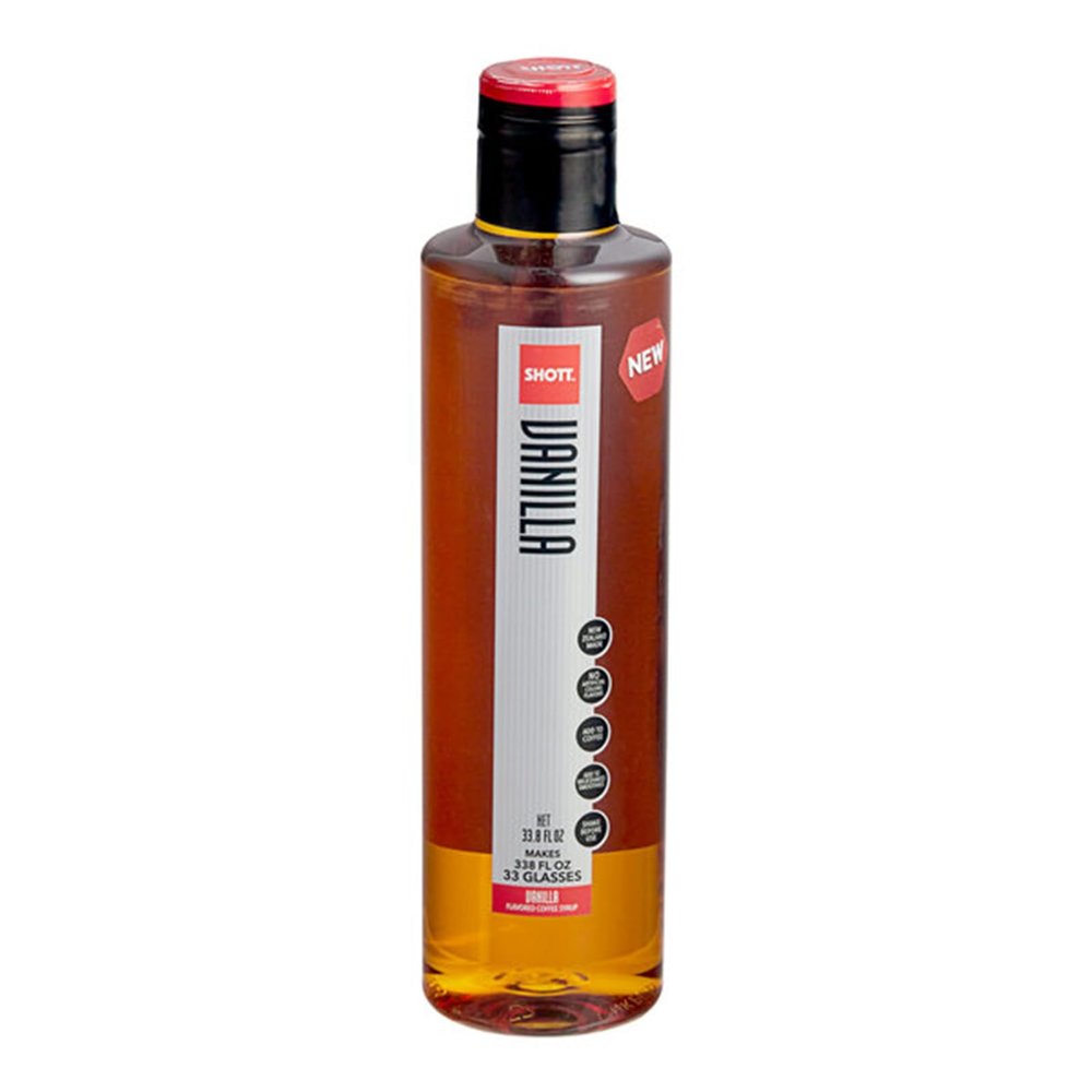 FixtureDisplays Vanilla Flavoring Syrup 1 Liter WS-711SYPAVAN1L-NF