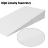 Greaton, Extra Wide Bed Wedge Pillow | Body Support Sponge | Tringle Incline Cushion to Elevate Upper Body | Good for Neck Pain, Snoring, Acid Reflux, 40x 20x 4, White view 4
