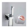 FDAVDNMG ChromeSprayer Brass Handheld Shower Toilet Sprayer Cold Hot Water Mixer Square Shower Spray for Bathroom, Easy to Install view 1