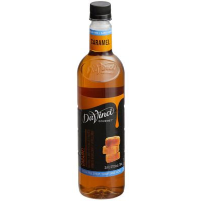 Gourmet Sugar Free Caramel Flavoring Syrup 750 mL WS-711SYPSF4DCM-NF