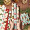 Anor Wishlife Christmas Wrapping Paper,Xmas Wrapping Paper Roll,Holiday Wrapping Paper,20 * 27inch Christmas Party Decorations for Office,Home,Classroom(12pcs) view 2