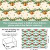 Anor Wishlife Christmas Wrapping Paper,Xmas Wrapping Paper Roll,Holiday Wrapping Paper,20 * 27inch Christmas Party Decorations for Office,Home,Classroom(12pcs) view 4