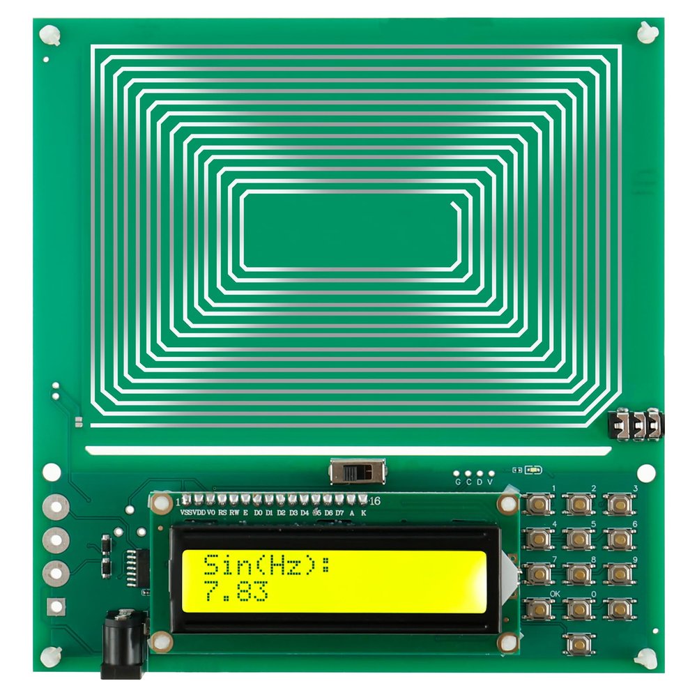 0.01Hz~300000Hz Adjustable Schumann Sine Wave Resonance Generator, 7.83Hz Stable Reverse Square Wave Generator, Ultra Low Frequency Pulse Generator for Relexation Sleep