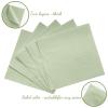 100 Pieces 2-ply Sage Green Napkins Disposable Cocktail Napkins Folded 5 x 5 Inches Disposable Paper Napkins for Dinner Wedding Birthday Party Bridal Anniversary Reception Event (Sage Green) view 3